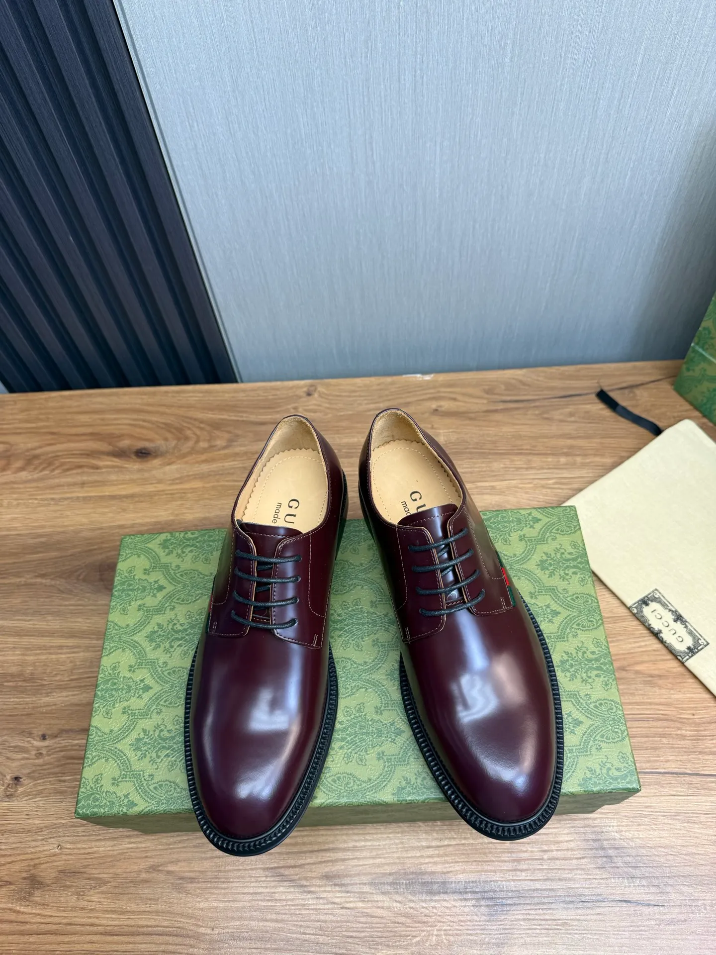 Factory price 520💰 ＧＵＣＩＩ Men's business casual leather shoes, luxurious and noble👞All imported original brand leather, just to create a more comfortable wearing experience, upper: original cowhide ➕Imported full cow lining, original outsole ✔️36-45 (45 non-returnable)